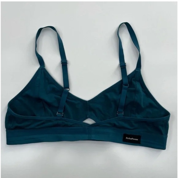 Richer Poorer Teal Bralette Cotton Modal XL - Picture 3 of 3